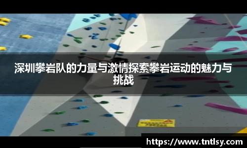 深圳攀岩队的力量与激情探索攀岩运动的魅力与挑战